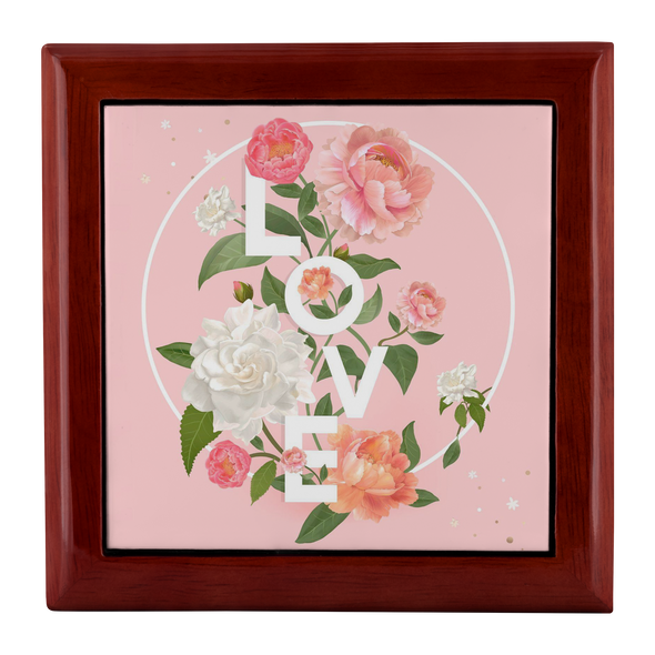 Flowers in Love Jewelry Box