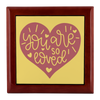 You Are So Loved Jewelry Box