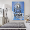 Life Is A Journey Enjoy The Ride Canvas Wall Art