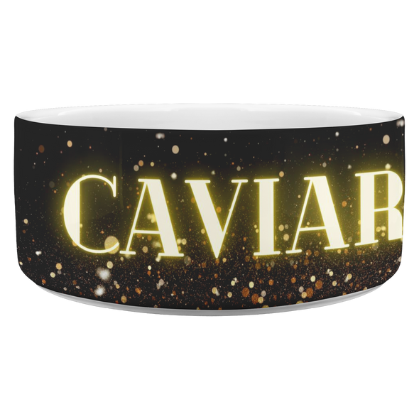 Caviar Pet Bowl
