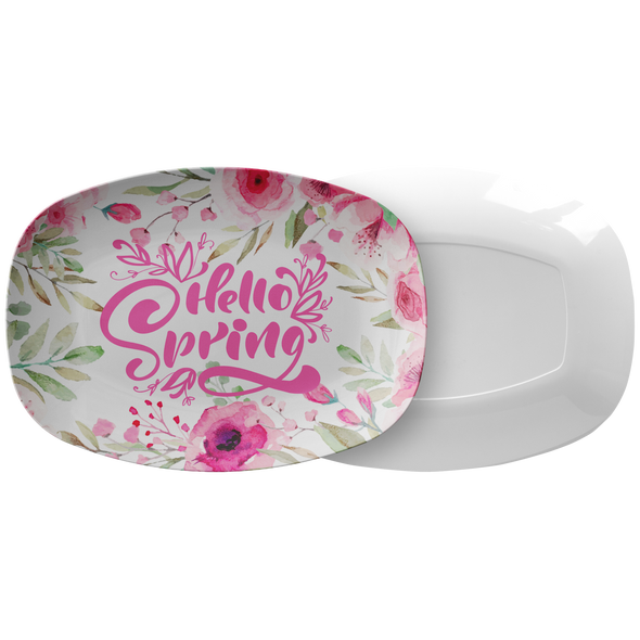 Hello Spring 10" x 14" Serving Platter