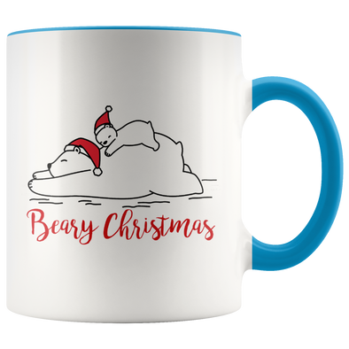 Beary Christmas 11oz Accent Mug