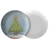 Christmas Snowball Christmas Tree 10" Dinner Plate