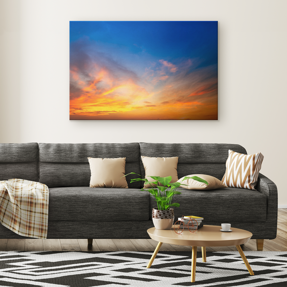 Magnificent Ocean Sunset Canvas Wall Art