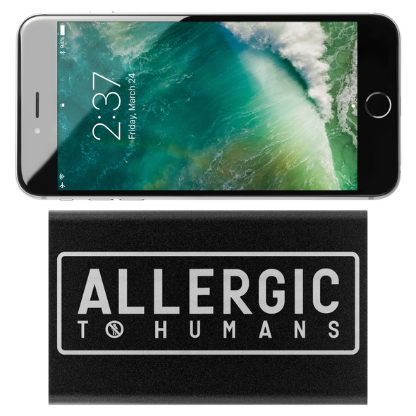 Allergic To Humans Power Bank