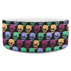 Retro Skulls Pet Bowl