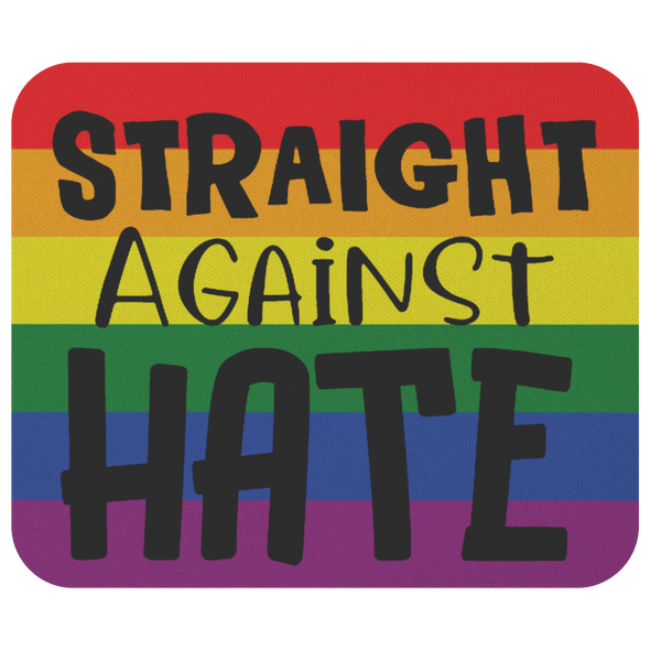 Straight Against Hate Mousepad